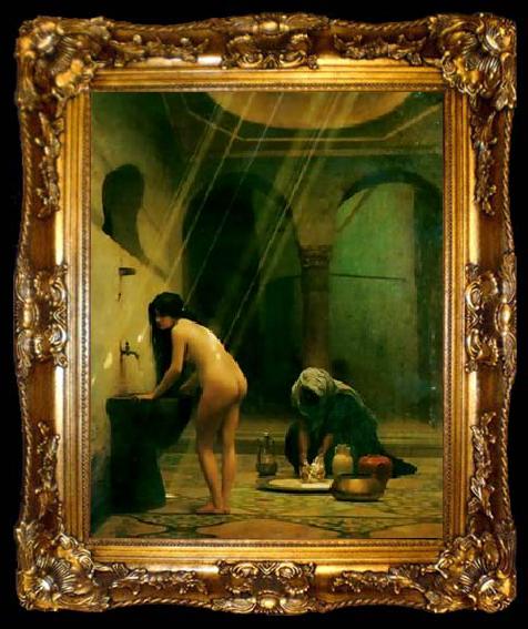 framed  unknow artist Arab or Arabic people and life. Orientalism oil paintings 473, ta009-2